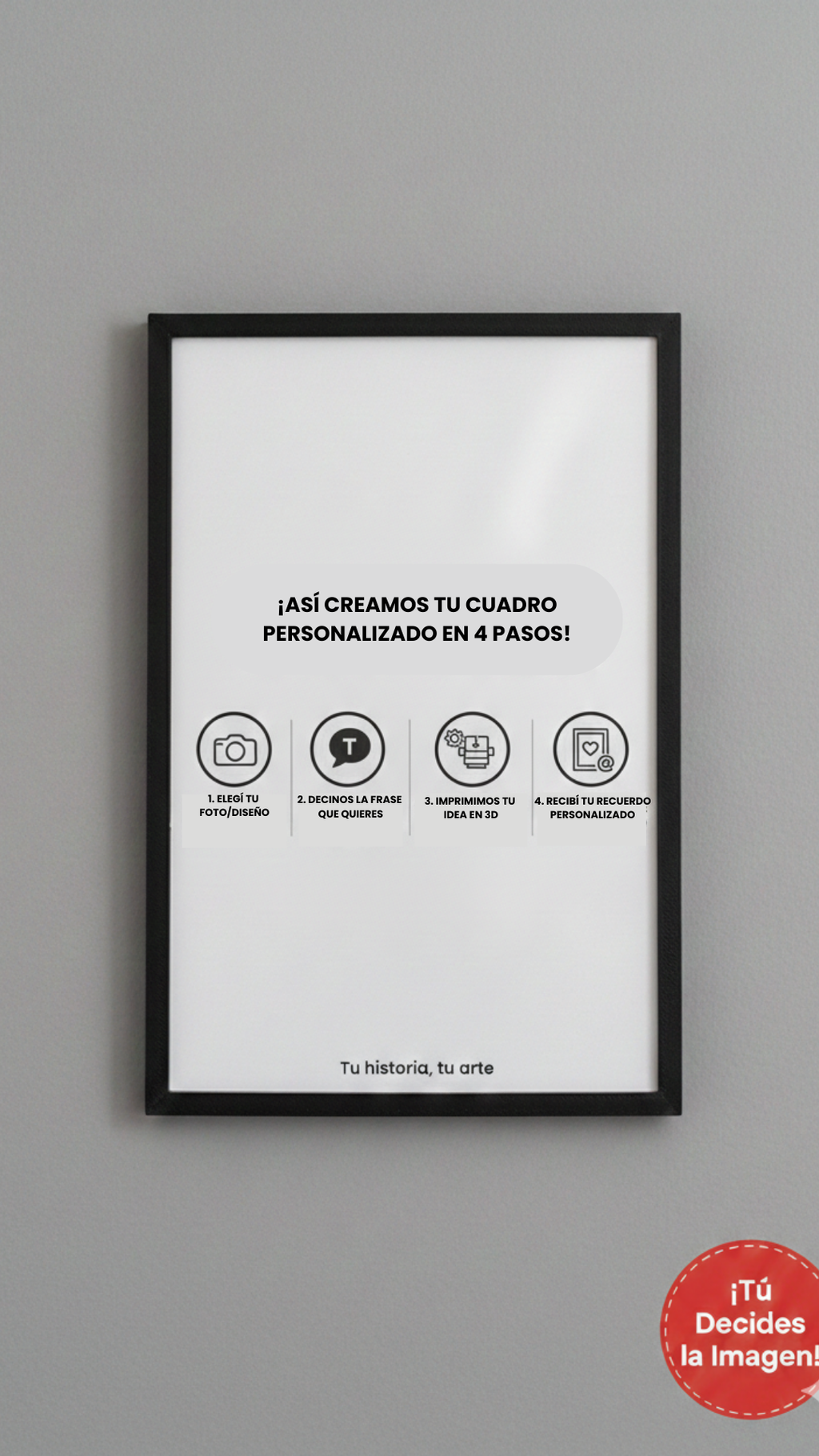 Cuadro Frieren 3D (15x25 cm)