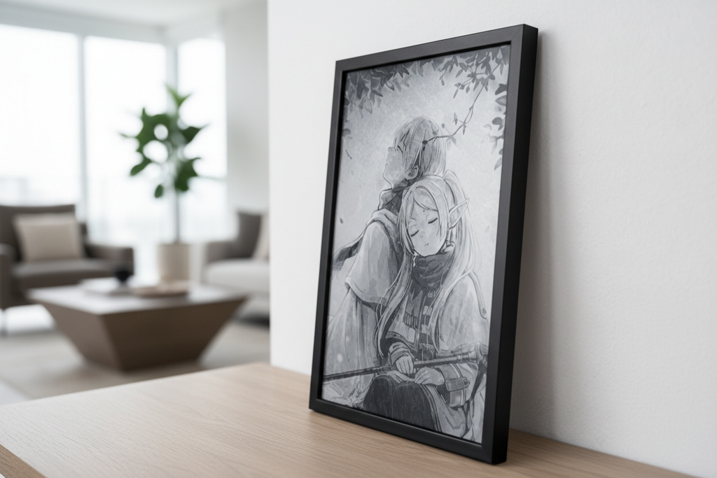 Cuadro Frieren 3D (15x25 cm)